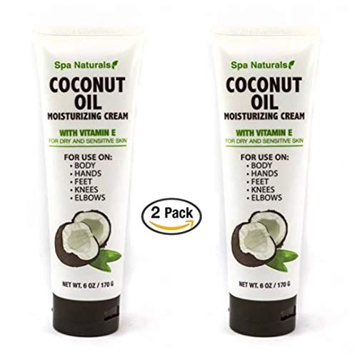 Spa Naturals Coconut Oil Moisturizing Cream With Vitamin E Pack