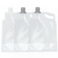 thumbnail image 1 of BRIGHTFUFU 3pcs 2L bolsa de agua plegable portátil bolsa de agua plegable contenedor de agua jarra, 1 of 8