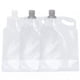 thumbnail image 1 of EeaseMX Bolsa de agua plegable portátil de 2 l, 3 unidades, contenedor de agua, jarra, 1 of 8