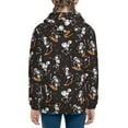 thumbnail image 6 of Kdxio Jumping Skull Pattern Kids Boys Girls Zip Up Hoodie 3D Printed Hooded Sweatshirt Hoody Coat with Pocket 7-12 Y-Medium, 6 of 6