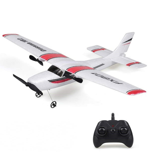 Remote Control Airplane, 2.4Ghz 2 Channel RC Plane Ready to Fly,DIY RC  Airplane Toy Durable EPP Foam Built-in 3-Axis Gyro System, Easy to Fly RC 