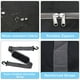 thumbnail image 3 of Bolsa para objetos personales de Spirit Airlines, bolsas de mano plegables de 18 x 14 x 8 para aviones, bolsas de viaje para mujeres y hombres (negra como la nieve (con correa para el hombro)), 3 of 6