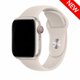 thumbnail image 1 of Correa de silicona para Apple Watch Band 44mm 40mm 45mm 41mm 49mm 42mm 38mm 44 45 mm pulsera iwatch series 7 se 3 4 5 6 8 Ultra band Dengxun unisex, 1 of 2
