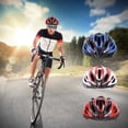 thumbnail image 3 of Casco de ciclismo unisex para carretera, diseño ergonómico en colores vibrantes (negro, rojo, azul, verde) talla única 57-63cm, material resistente PC+EPS. ¡Protección y estilo para tus aventuras!, 3 of 6