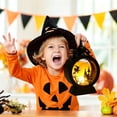thumbnail image 5 of ​Halloween LED Flickering Candle Decor Battery Operated Flameless Wind Lamp Tabletop Ornament For Halloween Indoor Decor, 5 of 7