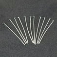 thumbnail image 3 of EOEMY Craft Diy Mixed Size Silver Plated Head Pins Jewelry Finding Size 16mm-45mm-900Pcs 20mm, 3 of 9