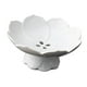 thumbnail image 5 of Cuenco de cerámica para frutas, colador de cocina, cuenco para bufé, colador multiusos para verduras. Blanco, 5 of 9