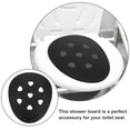 thumbnail image 2 of MOVTOTOP OUNONA Commode Chair Shower Board 29.50X25.50X2.00CM Black Color, 2 of 8