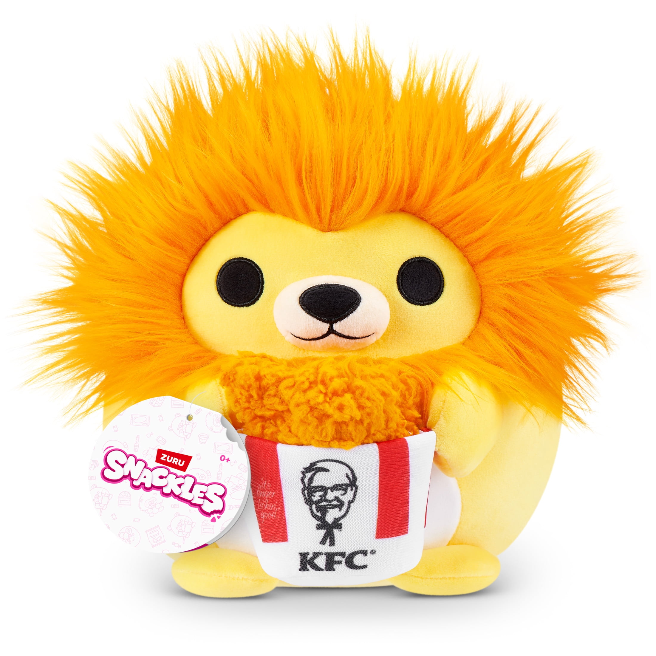 Snackles Licensed 8-inch Plush (Green Roost w/KFC) by ZURU