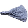 thumbnail image 2 of Naierhg Girl's Stretchy Wide Lace Headband Turban Headwrap Bandanas Hairband, 2 of 8