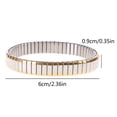 thumbnail image 3 of Aellinatey Waterproof Stainless Steel Elastic Stretch Bracelet Bangle For Women Jewelry, 3 of 21