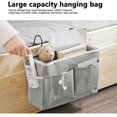 thumbnail image 4 of Bed Pocket 1 Piece Bedside Organizer Bag Hanging Bed Storage Organizer Waterproof Bed Pocket Organizer for Dorm Bed Sofa Magazine Glasses Books Phone, 4 of 5