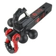 thumbnail image 2 of Soporte de enganche de tres bolas para remolque TOPTOW con negro mate, 2 of 6