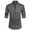 05-Dark Grey, variant on Iceglad Men Henley Neck Long Sleeve Cotton Linen Shirt Casual Beach Outfit Dress Shirt White L