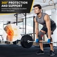 thumbnail image 4 of A pair of nylon sports knee pads autumn and winter badminton running fitness knee pads - XL, 4 of 5
