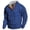 10Blue3, variant on VNKIDY Men's Western Vintage Solid Color Patchwork Printed Stand Tie Buckle Sweatshirt Male Long Sleeve Pullover Autumn Winter Streetwear Leisure