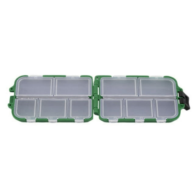 Fishing Accessories Tackle Box Fishing Bait Tackle Storage Box Case With10 Compartments