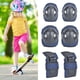 thumbnail image 5 of PROPRO Rodilleras para niños para exteriores, coderas, muñequeras, equipo de protección para patinaje sobre ruedas y patineta, azul marino, 5 of 8