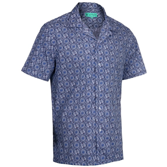 Mio Marino Men’s Hawaiian Cotton Shirt