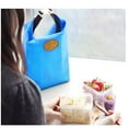 thumbnail image 4 of Fiudx Ofertas flash Artículos en oferta Tote Bolsa con aislamiento portátil Bolsa de almacenamiento de alimentos más fresca Rojo, 4 of 7