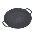 thumbnail image 1 of Griddle Plate, Frying Pan Aluminum Alloy Round Griddle, Quick Heating Double Handle BBQ Grill Pan, for Induction Cooktop, Gas Range, 1 of 7