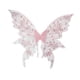 thumbnail image 1 of Alas de hada para mujer, alas de mariposa para cosplay, accesorios de fotos para festivales, recuerdos de fiesta Rosa, 1 of 9
