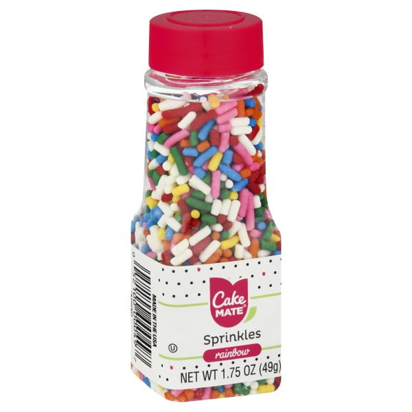Cake Mate Rainbow Sprinkle 1.75 oz