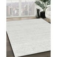 thumbnail image 3 of Ahgly Company Machine Washable Indoor Rectangle Industrial Modern Platinum Silver Gray Area Rugs, 5' x 7', 3 of 7
