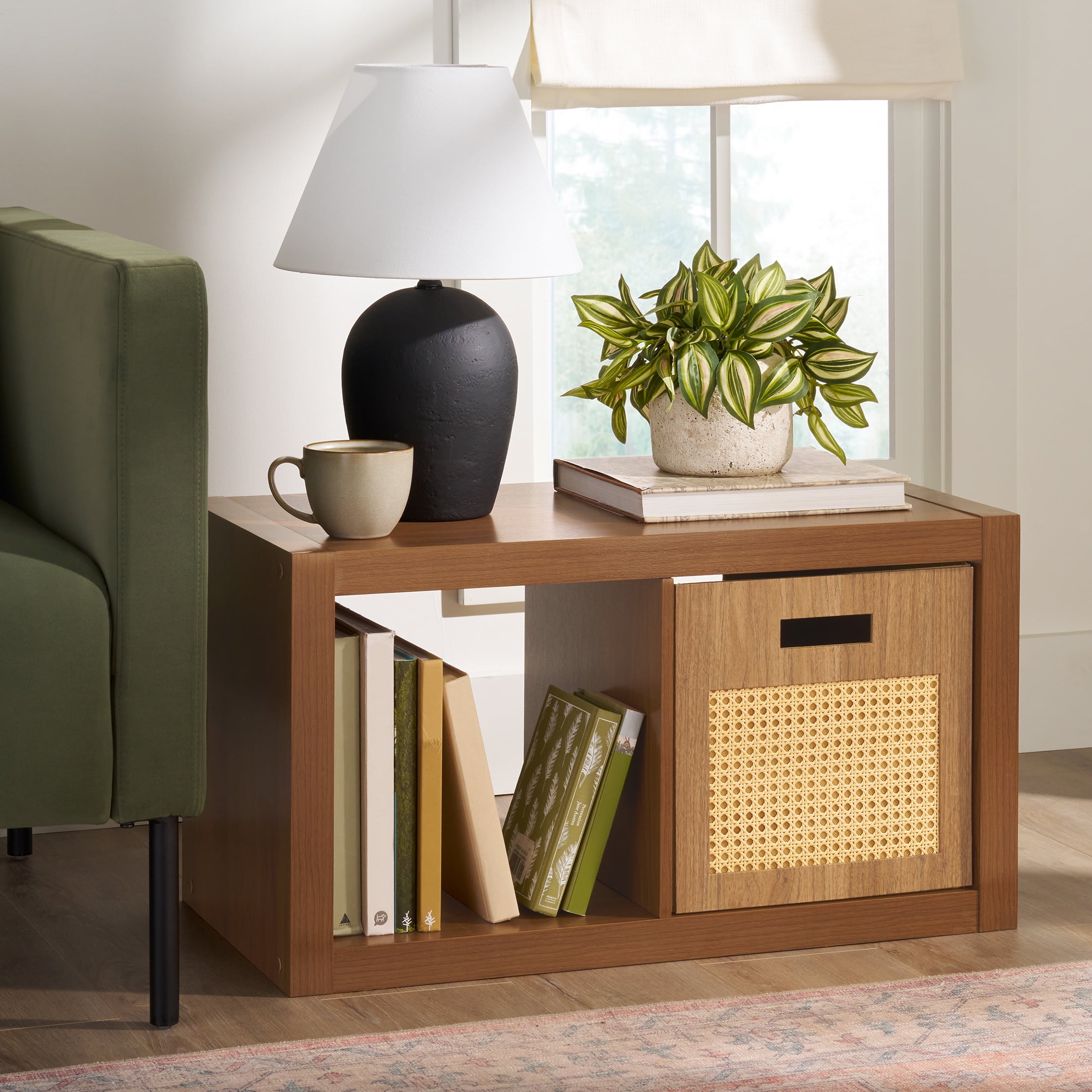 Better Homes & Gardens 2 Cube Storage Organizer, Acorn