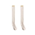 thumbnail image 7 of Segolike Women Knee High Socks Leg Warmers over Knee Comfortable Thigh High Socks Long Stocking for Apartment Dorm Living Room Bedroom White, 7 of 7
