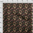 thumbnail image 3 of oneOone Velvet Dark Pink & Black Fabric Batik Diy Clothing Quilting Fabric Print Fabric By Yard 58 Inch Wide, 3 of 5