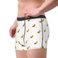 thumbnail image 3 of Bingfone Gold Rabbit Men's Underwear - Casual Stretch Boxer Briefs-Medium, 3 of 7