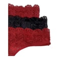 thumbnail image 2 of Tanga Secret Treasures para Dama, de Encaje Multicolor Talla M 3 Piezas, 2 of 4