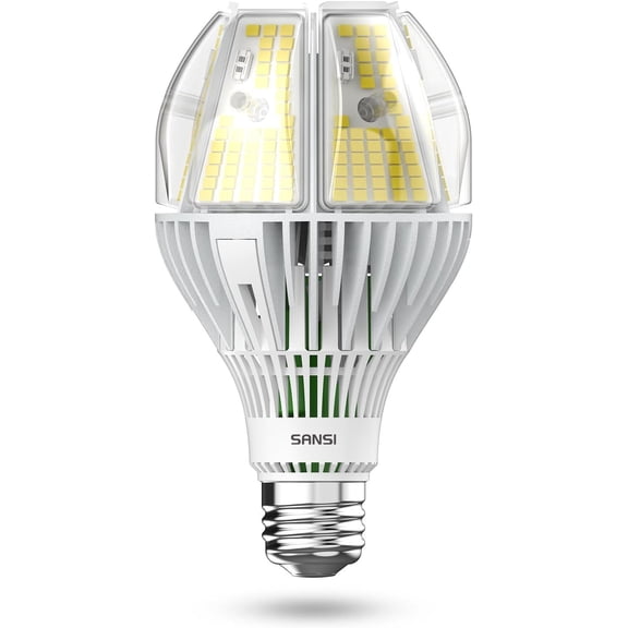 10,000 Lumens A21 LED Light Bulb, Super Bright 650W Equiv. E26 Light Bulb with Wide 270° Beam Angle, 5000K Daylight Non-Dimmable Safe 65W Bulb for Workshop Gara Church Supermarket