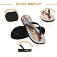 thumbnail image 3 of YAZAOOSummer Flip Flops Creatively Bear Artist Simple Beach Sandals, 3 of 8
