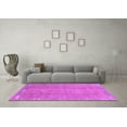 thumbnail image 3 of Ahgly Company Indoor Rectangle Abstract Purple Modern Area Rugs, 8' x 10', 3 of 4