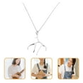 thumbnail image 2 of Gymnture Deer Antler Necklace Xmas Pendant for Holiday Party, 2 of 10