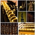thumbnail image 2 of Tubo De Luz Al Aire Libre Tubo Impermeable Luces De Hadas 8 Modos Con Control Remoto Decoración Para Navidad Jardín Boda 12 M 100 Led Inevent HA045027-01, 2 of 6