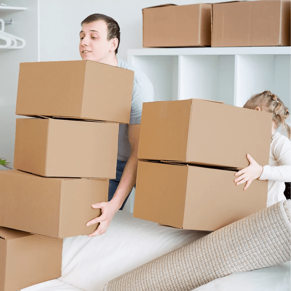 UOFFICE  Single Wall Standard Moving Boxes, 18" x 14" x 12", 40 Count, 1 Pack