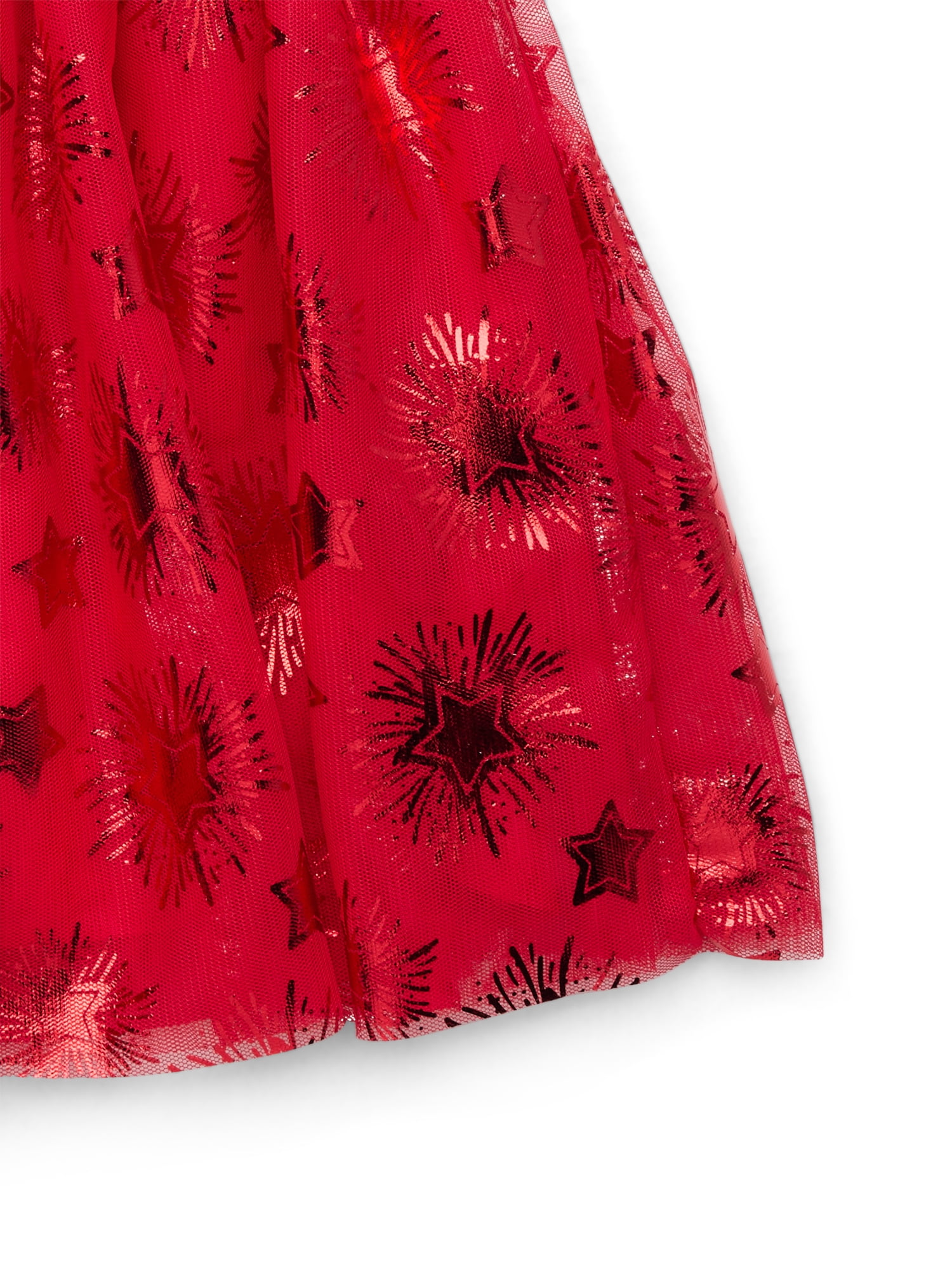 Way to Celebrate! Girls Americana Mesh Skirt, Sizes 4-18