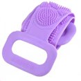 thumbnail image 1 of Cepillo de baño de silicona, exfoliante de espalda para hombres y mujeres, baño de ducha, masaj Romacci Frotar toalla zao, 1 of 7