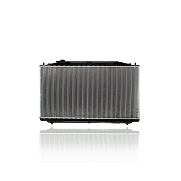 Radiator - Pacific Best Inc. Fit/For 13082 09-11 Acura TSX Sedan Wagon Automatic 2.4L - Plastic Tank, Aluminum Core, With Transmission Oil Cooler