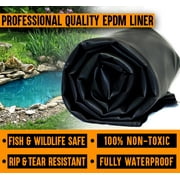 Anjon LifeGuard EPDM Rubber Pond Liner, 10 ft. x 15 ft., 45-Mil