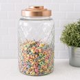 thumbnail image 2 of HDS Trading GJ44502 Glass Jar With Copper Top, Large, 2 of 3