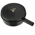 thumbnail image 1 of Air Compressor Silencer Metal Pump Intake Filter Sound Muffler 65 Iron Casing G1/2in, 1 of 14