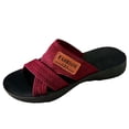 thumbnail image 2 of Willtoo Orthopedic Sandals for Women Arch Support Summer Flat Sandals Wide Non Slip Slip on Sneakers Comfortable 2026 Foam Shoes, 2 of 7