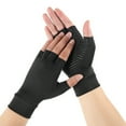 2pcs Copper Arthritis Fit Compression Gloves Hand Support Arthritic