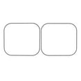 thumbnail image 7 of Bingfone White Print 2-Piece Sun Shade Front Windshield - Foldable Car Front Window Sunshades For Most Sedans Suv Truck - Small, 7 of 7