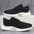 thumbnail image 6 of Men'S Mesh Casual Walking Shoes, Lightweight And Breathable Summer Footwear, 6 of 9