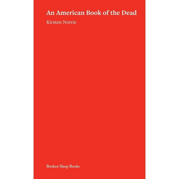 An American Book of the Dead: A Wild West Séance, (Paperback)